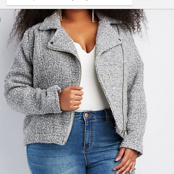 charlotte russe plus size jackets